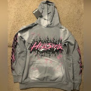 Gray Hellstar Hoodie